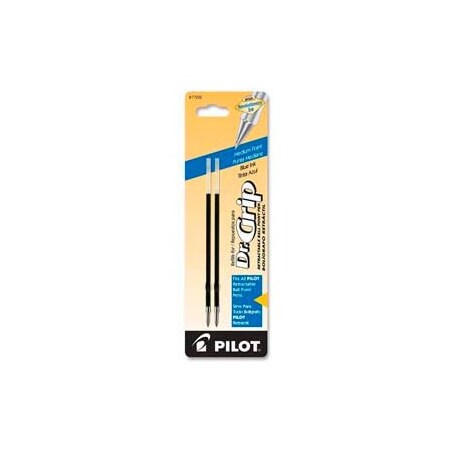 PILOT Pilot¬Æ Refill For Dr. Grip Retractable Ballpoint Pen, Medium, Blue Ink, 2/Pack 77228